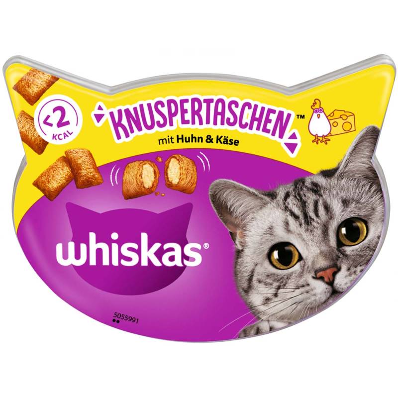 Whiskas Knuspertaschen mit Huhn und Käse 4x60g von Whiskas