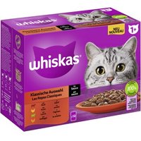 Whiskas Multipack 1+ Klassische Auswahl in Sauce 12x85 g von Whiskas