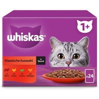 Whiskas Multipack 1+ Klassische Auswahl in Sauce 24x85 g von Whiskas