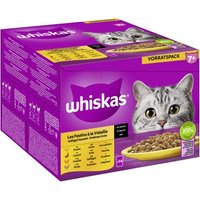 Whiskas Multipack 7+ Geflügel Auswahl in Sauce 24 x 85g von Whiskas