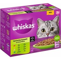 Whiskas Multipack 7+ Gemischte Auswahl in Sauce 12 x 85g von Whiskas