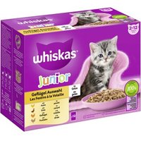 Whiskas Multipack Junior Geflügel Auswahl in Gelee 12 x 85g von Whiskas