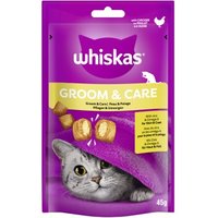 Whiskas Snack Groom & Care mit Huhn 8x45 g von Whiskas