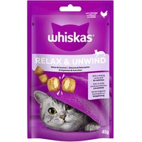 Whiskas Snack Relax & Unwind mit Huhn 8x45 g von Whiskas