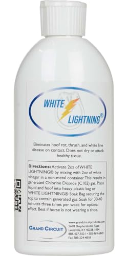 White Lightning Hufflüssigkeit, 237 ml, transparent von White Lightning