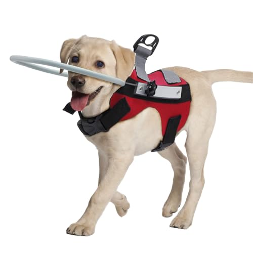 Blind Dog Harness - Pet Guiding Device for Visually Dispaired Dogs, Dog Mobility Assistance Vest | Comfortable Harness for Blind Dogs, Safety Walking Aid Adjustable Blind Dog Support Vest von Whnbuij