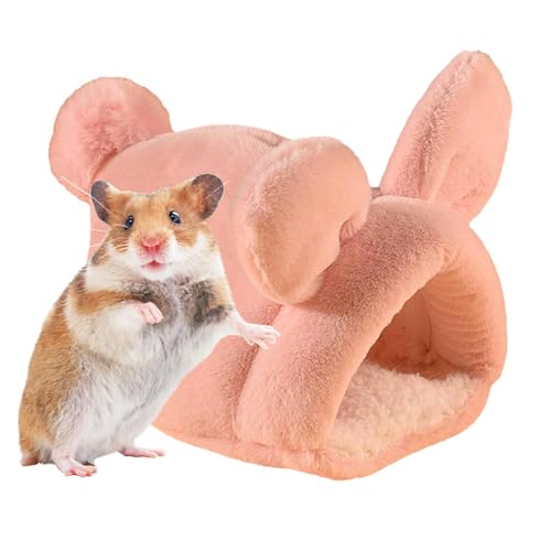 Hamsterbett – Gemütliches Spielzeugnest, waschbares Kleintierbett | Kaninchen-Meerschweinchen-Kuschelsack-Fleecebett, warmes Versteck-Kissenhaus für Meerschweinchen, Hamster, Chinchillas, Zwerghasen, von Whnbuij