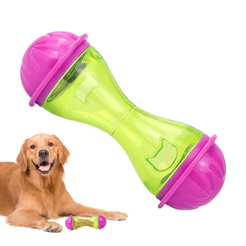 Interactive Dispenser Puzzle Toy - Pets Slow Feeder Dispenser, Dogs Enrichment Toy | 11 x 4,5 cm Food Leakage Puzzles Ball, Food Dispensing Treat Stuffer Toy, Slow Feeding Puzzles, Pet Slow Feeder Interactive Dispenser Puzzle Toy - Pets Slow Feeder Dispenser, Dogs Enrichment Toy | 11 x 4,5 cm Food Leakage Puzzles Ball, Food Dispensing Treat Stuffer Toy, Slow Feeding Puzzles, Pet Slow Feeder von Whnbuij