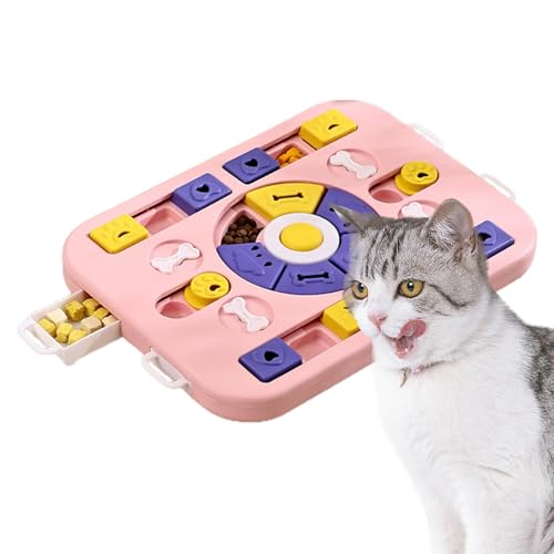 Puzzle-Futterspender für Hunde,Puzzle-Futterspender für Hunde - Haustier-Slow-Feeder-Futterpuzzle | Interaktives Hundespielzeug, Haustier-Puzzle-Futterspender, Haustierspielzeug, Leckerli-Puzzle für H von Whnbuij