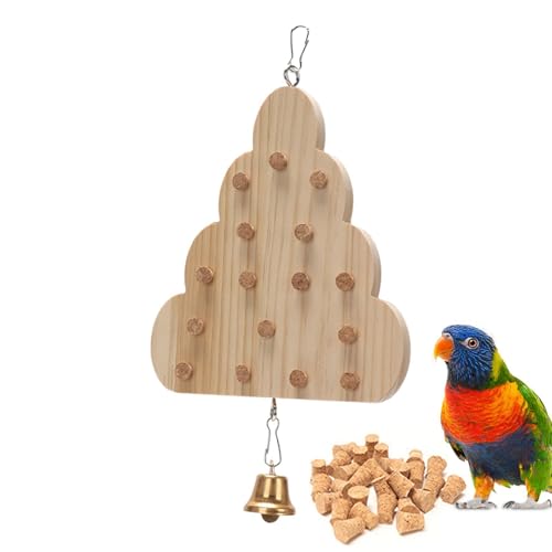 Vogelkauspielzeug, Papageienkauspielzeug – die verschleißfesten Wellensittiche Zug der Parrot Puzzles Toys – Aktivitätsspiel für kleine Tiere robust für Sardellen Po Vogelkauspielzeug, Papageienkauspielzeug – die verschleißfesten Wellensittiche Zug der Parrot Puzzles Toys – Aktivitätsspiel für kleine Tiere robust für Sardellen Po von Whnbuij