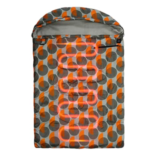 Whnbuij Haustier-Thermo-Schlafsack – Haustier-Schlafsack, verstaubares Hundebett mit Heizung | 38 x 18 x 18 cm von Whnbuij