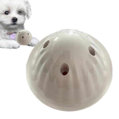 Whnbuij Hundefutterspender Spielzeug | Leckerli-Spender Spielzeug Ball für Hunde – Interaktive Zahnreinigung Langsamer Feeder für aggressive Kauer, verbessert das IQ-Training Whnbuij Hundefutterspender Spielzeug | Leckerli-Spender Spielzeug Ball für Hunde – Interaktive Zahnreinigung Langsamer Feeder für aggressive Kauer, verbessert das IQ-Training von Whnbuij