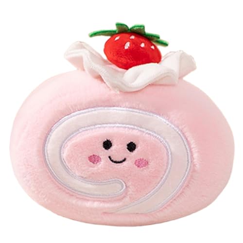 Whnbuij Spielzeug aus Plüsch, Spielzeug aus lebensmittelechtem Plüsch, Plüschtier für Plüschtiere, Plüschkuchen aus Plüsch, niedliche Plüschtiere als Kuchenrolle Whnbuij Spielzeug aus Plüsch, Spielzeug aus lebensmittelechtem Plüsch, Plüschtier für Plüschtiere, Plüschkuchen aus Plüsch, niedliche Plüschtiere als Kuchenrolle von Whnbuij
