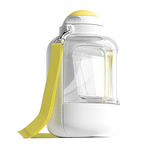 Whnbuij Tragbare Hunde-Wasserflasche, Lebensmittelqualität, große Kapazität, Wasserspender für Hunde – multifunktionale, innovative tragbare Trinkflasche, Wasserspender für Camping, Wandern, von Whnbuij