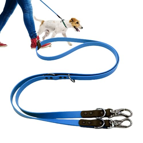 Hundeleine, Wasserdichtes Trainings-Zugseil, Schützende PVC-Leine für Spaziergänge, Hunde-Anbindekabel für Hunde im Freien bis zu 220 Pfund von Whpsiting