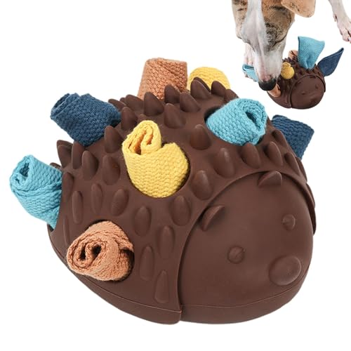 Whpsiting Schnüffelball Für Hunde Interaktives Hundespielzeug,Tragbarer Haustier Snuffle Ball Toy Langsameres Futter-Trainings Für Kleine Mittelgroße Hunde Haustier von Whpsiting