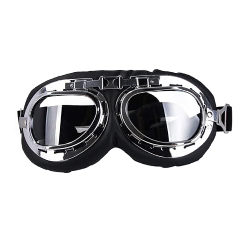 Whyzsjnclg Hund Sonnenbrille Anti-UV-Haustierbrillen Winddichte stilvolle Motorrad-Auge-Verschleiß-Schutzhund-Sonnenbrille von Whyzsjnclg