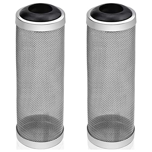 WiDream 2 Stück Filter Guard 16 mm, Aquarium Filter Fish Mesh Netz, Aquarium Filter Guard Mesh Net, Aquarium Schutzhülle für Aquarien, Tropische Fischfarmen, Koiteiche von WiDream