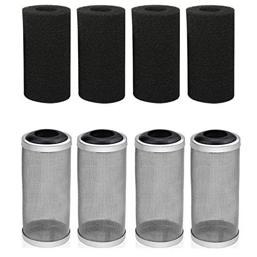 WiDream 8 Stück Filter Guard 16 mm, Aquarium Filter Fish Mesh Netz, Aquarium Filter Guard Mesh Net, Aquarium Schutzhülle für Aquarien, Tropische Fischfarmen, Koiteiche von WiDream