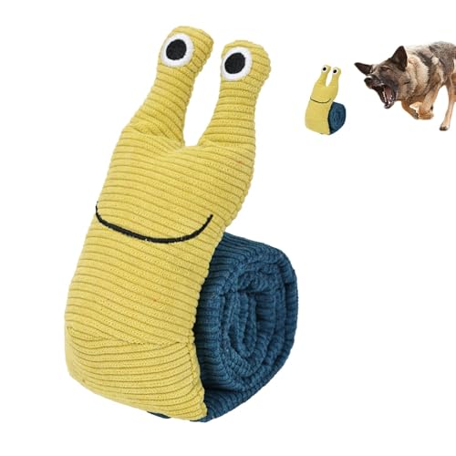 Wiclnyg Anreicherungsspielzeug für kleine Hunde – niedliche Schnecke, Futterspielzeug, Welpenanreicherungsspielzeug, Hunde-Puzzle-Spielzeug mit lustigem Klang, kleine Hundeanreicherung für langsames von Wiclnyg