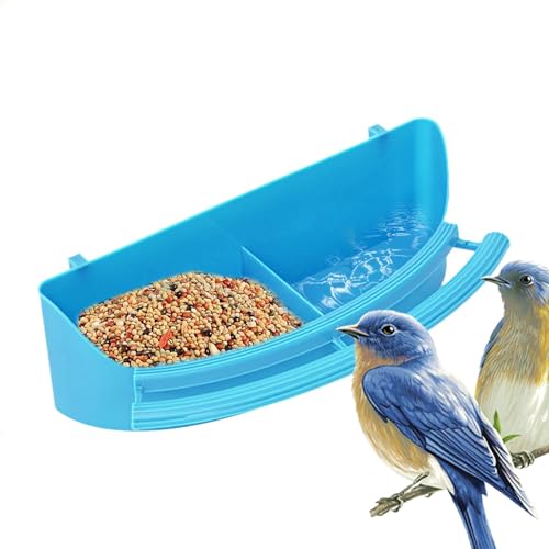 Wiclnyg Papageienkäfig Feeder Cups, Papageienkäfig Futternäpfe Becher, Vögel Wasser Futter Futternäpfe für kleine Vögel, Tauben für Sittich, Kanarienvögel, Spatz von Wiclnyg