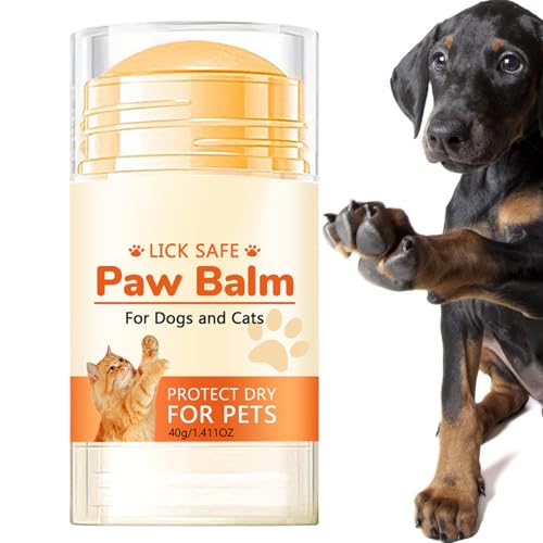 Wiclnyg Paw Butter – Natürlicher Lecksicherer Welpen-Pfotenbalsam – 40 g Katzen- und Hundepfoten-Balsam, Pfotenbutter, Feuchtigkeitscreme für trockene Pfotenpolster von Wiclnyg