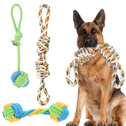 WideSmart Hundespielzeug,Hundespielzeug Unzerstörbar Welpenspielzeug Hundespielzeug Welpen Hundespielzeug Große Hunde Dog Toys Spielzeug Hund Hunde Spielzeug Hundespielzeug Set von WideSmart