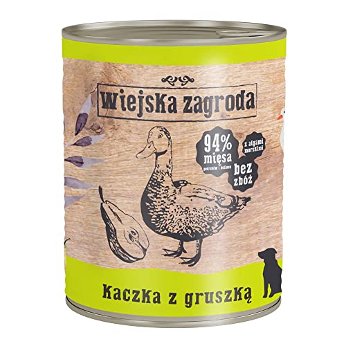 LANDHAUSHALTUNG FUTTER NASSETTE MIT KÜNSTEL 800g von Wiejska Zagroda