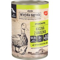 Wiejska Zagroda Dog 12 x 400 g - Ente mit Birne von Wiejska zagroda