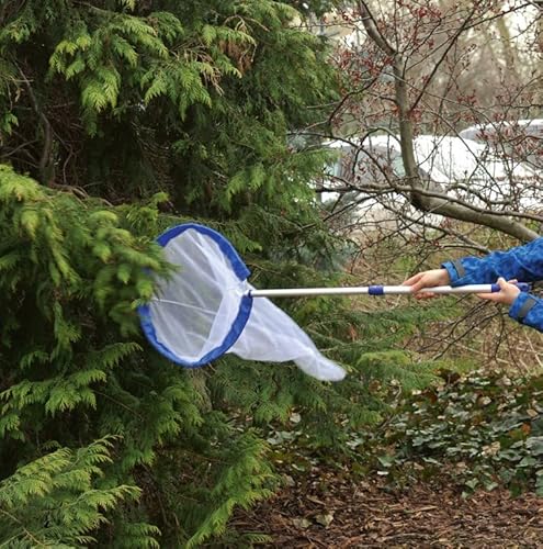 Wiemann Lehrmittel Insekten-Schmetterlings-Fangnetz mit Stiel – Durchmesser 35 cm, Maschenweite 1,5 mm von Wiemann Lehrmittel