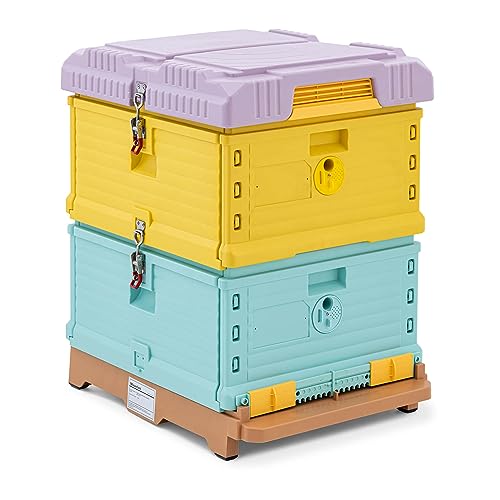 Wiesenfield WIE-B-P2 Bienenstock 13 54 x 44 cm mit Wärmedämmung Bienenhäuschen Beute Bienen von Wiesenfield