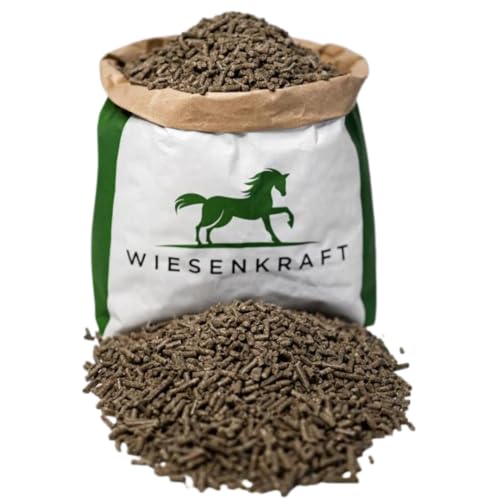 Wiesenkraft Wikra ForSure – 1kg – Natürliches Zusatzfutter für Pferde, mit Tierärzten entwickelt, bei Magenproblemen, Kotwasser & Darmbeschwerden, 100% naturrein, getreidefrei, industriezuckerfrei von Wiesenkraft