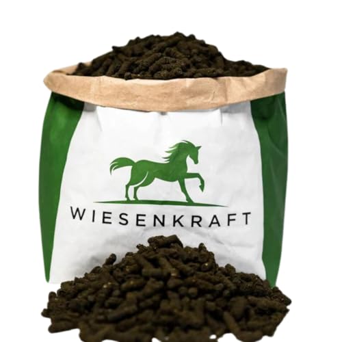 Wiesenkraft Wikra Mineral, Zusatzfutter für Pferde, 100% natürlich, mit Tierärzten entwickelt, reich an Vitamin E, Zink, Spirulina, Aminosäuren, hochwertige Eiweiße, für alle Pferderassen (4,5kg) von Wiesenkraft