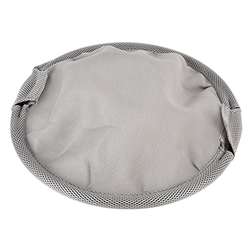 Wifehelper Atmungsaktive Katzenhängematte aus Mesh Gewebe, Robustes und Langlebiges Hängebett für Kleintiere mit Heruntergehängtem Design, Maschinenwaschbar (Grey) von Wifehelper