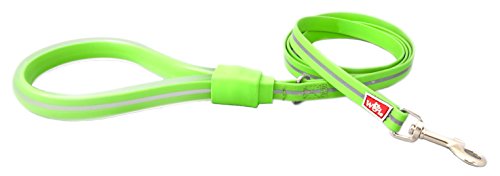 Wigzi 6GLSS58-GR Reflective Waterproof Gel Handle Leash, Einheitsgröße, neon grün von Wigzi