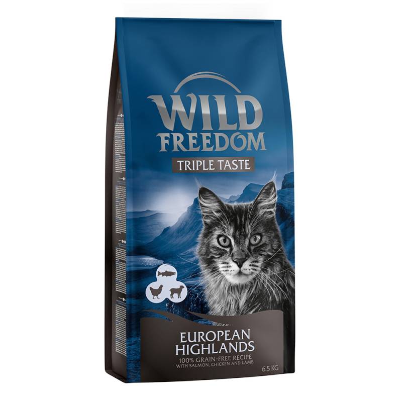 10 € Cyber-Rabatt erbeuten! 6,5 kg Wild Freedom Trockenfutter European Highlands - Lachs, Huhn, Lamm von Wild Freedom