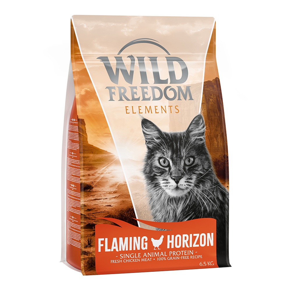 10 € Cyber-Rabatt erbeuten! 6,5 kg Wild Freedom Trockenfutter Flaming Horizon - Huhn (Single Meat) von Wild Freedom