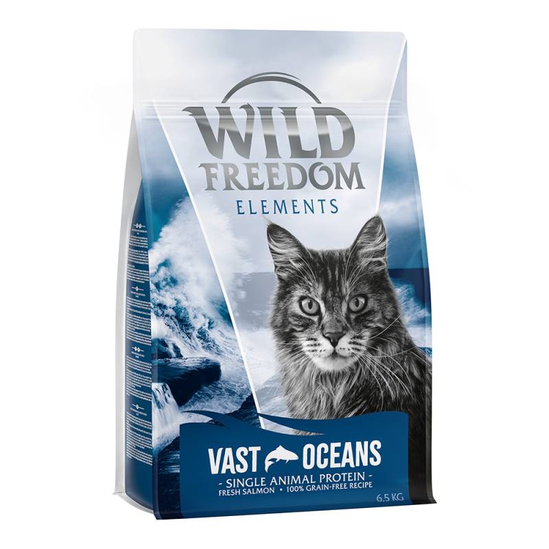 10 € Cyber-Rabatt erbeuten! 6,5 kg Wild Freedom Trockenfutter Vast Oceans - Lachs (Single Meat) von Wild Freedom