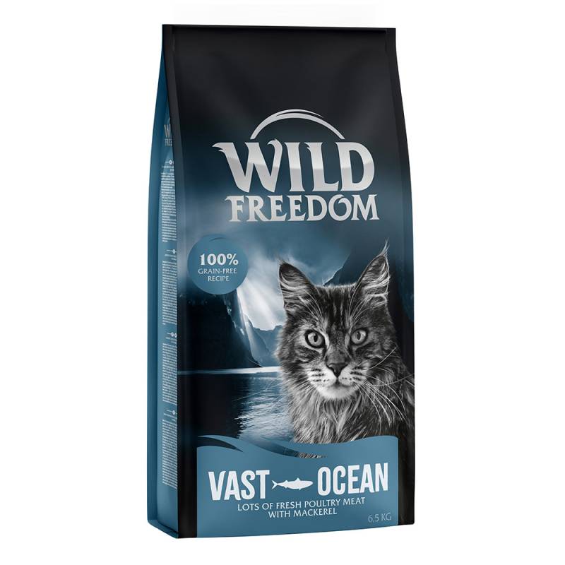 10 € Cyber-Rabatt erbeuten! 6,5 kg Wild Freedom Trockenfutter Vast Oceans - Makrele von Wild Freedom