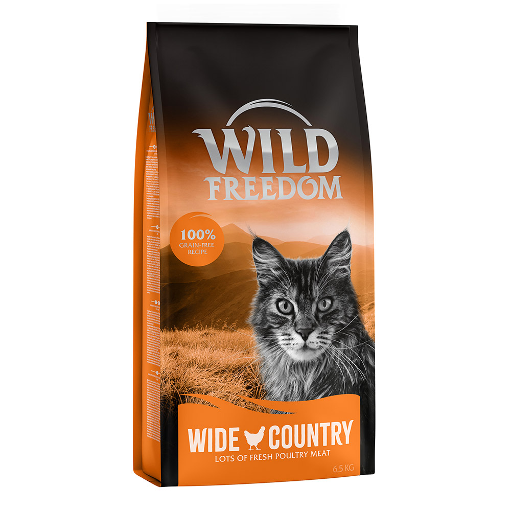 10 € Cyber-Rabatt erbeuten! 6,5 kg Wild Freedom Trockenfutter Wide Country - Geflügel von Wild Freedom