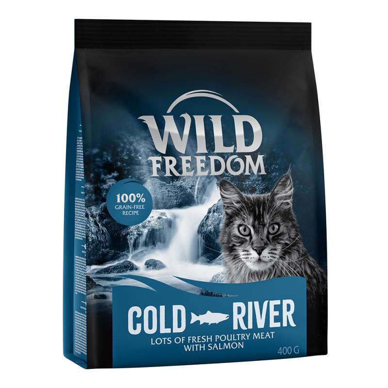 10 % Rabatt auf 2 x 400 g Wild Freedom Trockenfutter (getreidefrei) - Adult "Cold River" mit Lachs von Wild Freedom