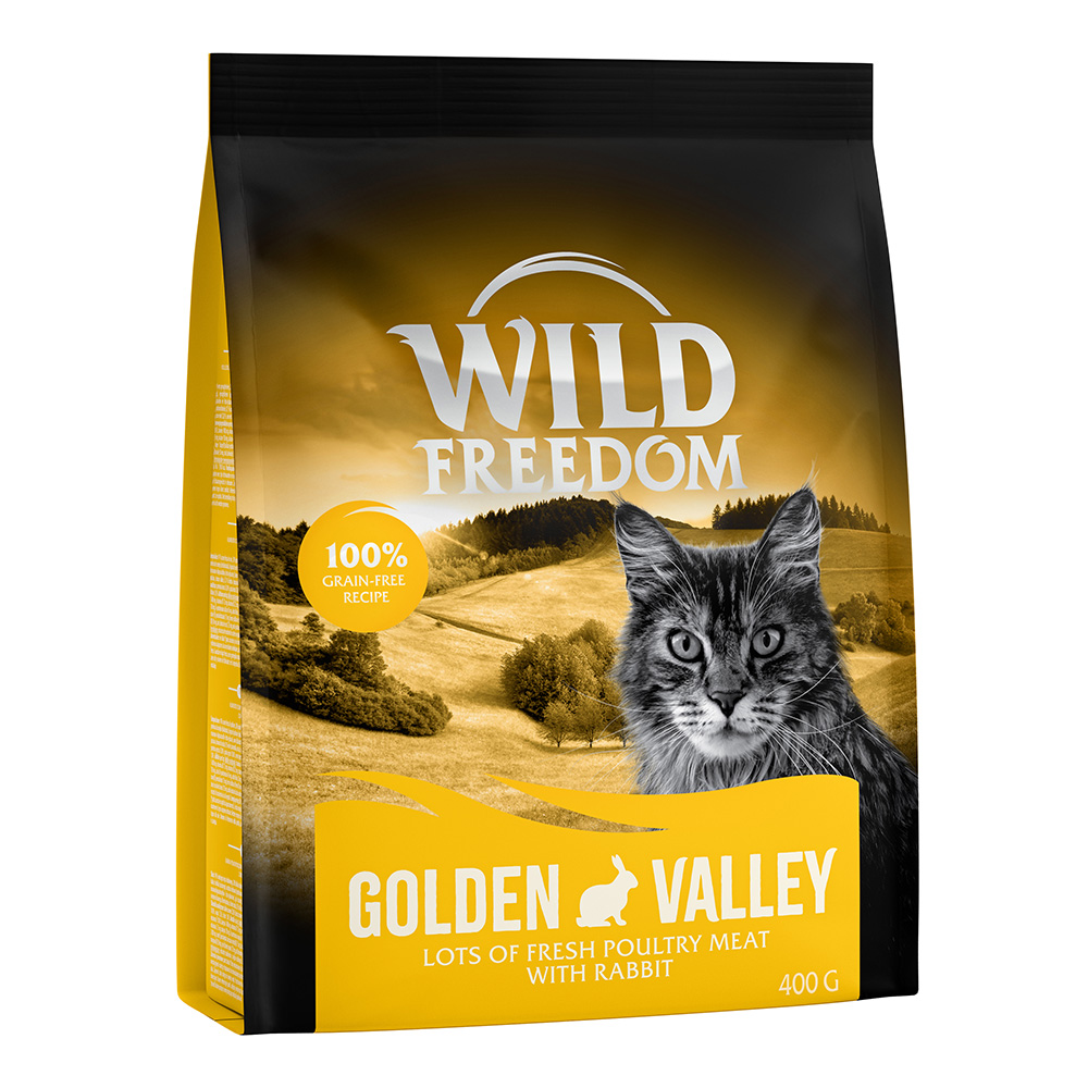 10 % Rabatt auf 2 x 400 g Wild Freedom Trockenfutter (getreidefrei) - Adult "Golden Valley" mit Kaninchen von Wild Freedom