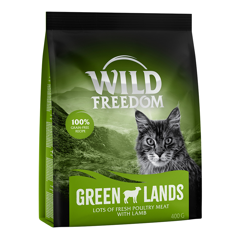 10 % Rabatt auf 2 x 400 g Wild Freedom Trockenfutter (getreidefrei) - Adult "Green Lands" mit Lamm von Wild Freedom