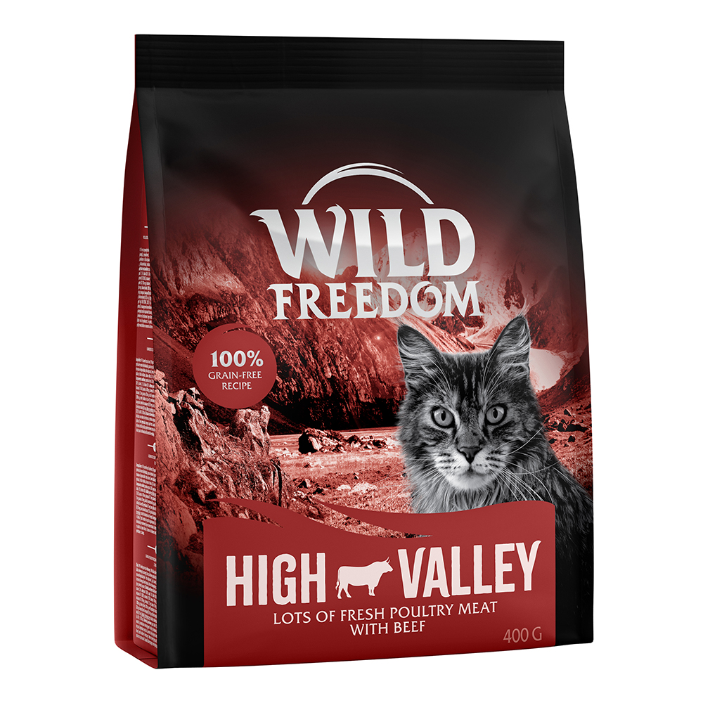 10 % Rabatt auf 2 x 400 g Wild Freedom Trockenfutter (getreidefrei) - Adult "High Valley" mit Rind von Wild Freedom