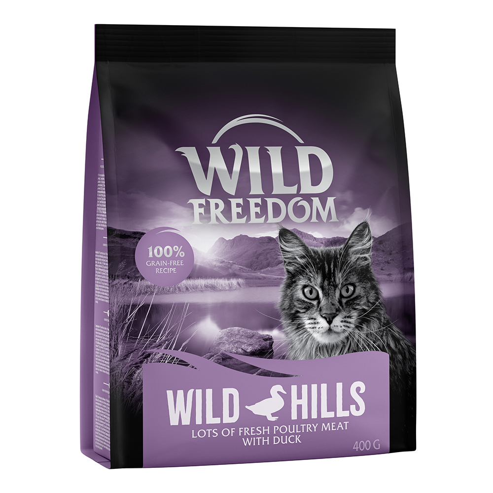 10 % Rabatt auf 2 x 400 g Wild Freedom Trockenfutter (getreidefrei) - Adult "Wild Hills" mit Ente von Wild Freedom