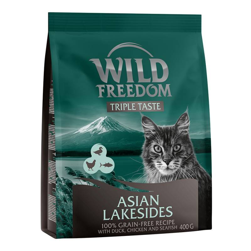 10 % Rabatt auf 2 x 400 g Wild Freedom Trockenfutter (getreidefrei) - "Asian Lakesides" von Wild Freedom