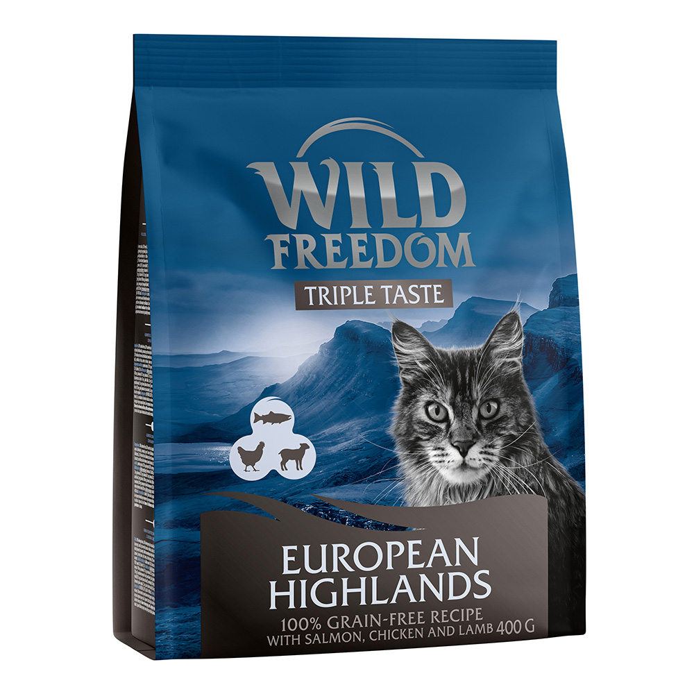 10 % Rabatt auf 2 x 400 g Wild Freedom Trockenfutter (getreidefrei) - "European Highlands" von Wild Freedom