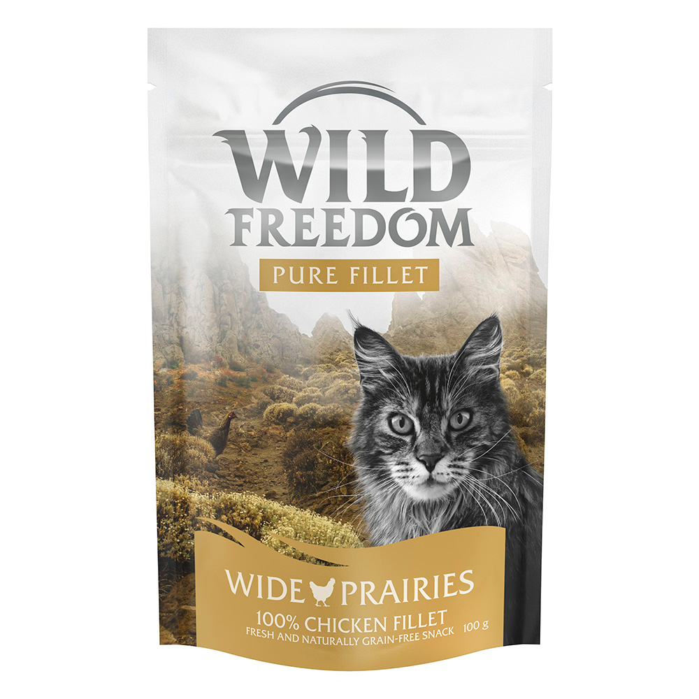 2 + 1 gratis! Wild Freedom Filet Snacks 3 x 100 g - Hühnchen von Wild Freedom