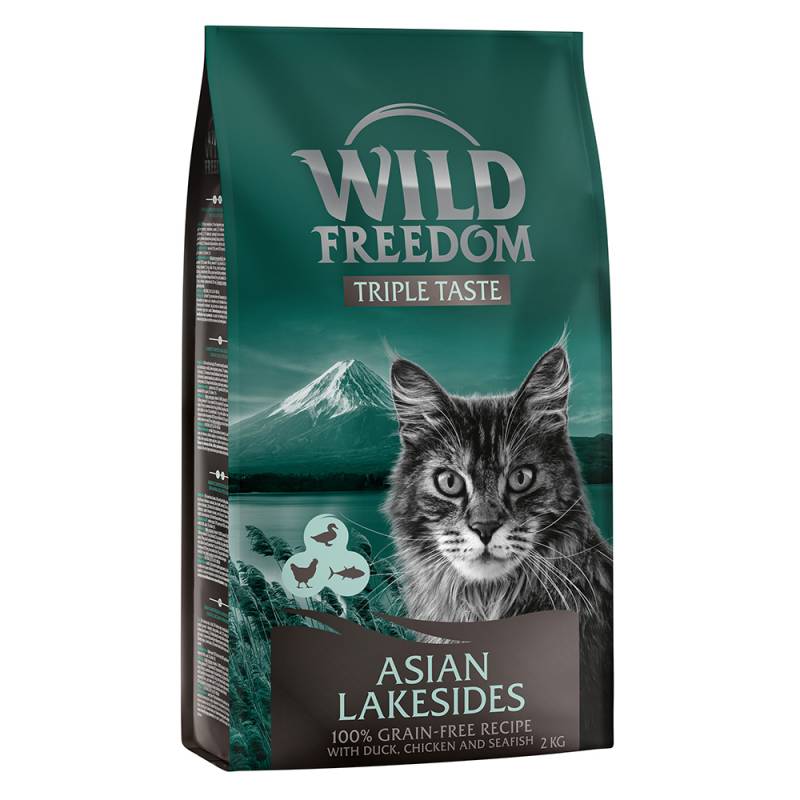 2 kg Wild Freedom Trockennahrung zum Sonderpreis! - Asian Lakesides - Ente, Huhn & Meeresfisch von Wild Freedom