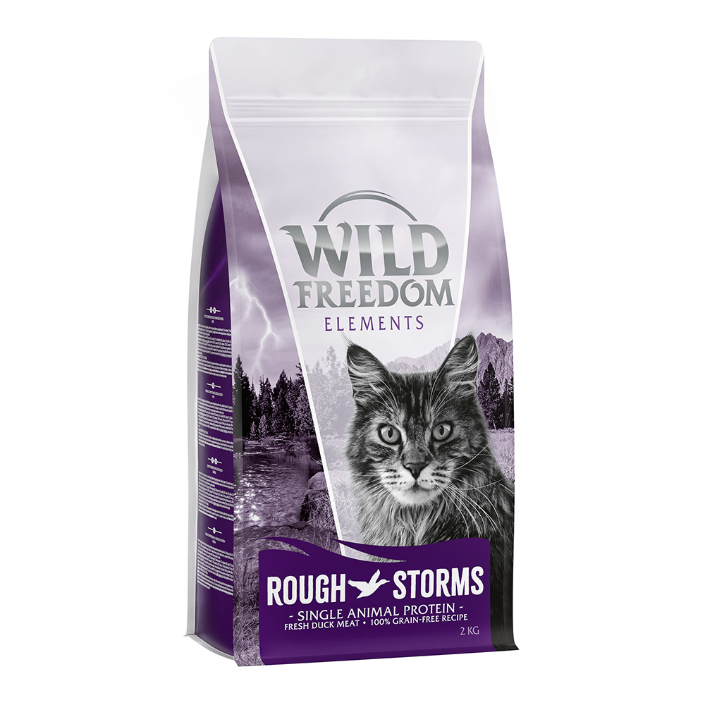 2 kg Wild Freedom Trockennahrung zum Sonderpreis! - Rough Storms - Ente (Single Meat) von Wild Freedom